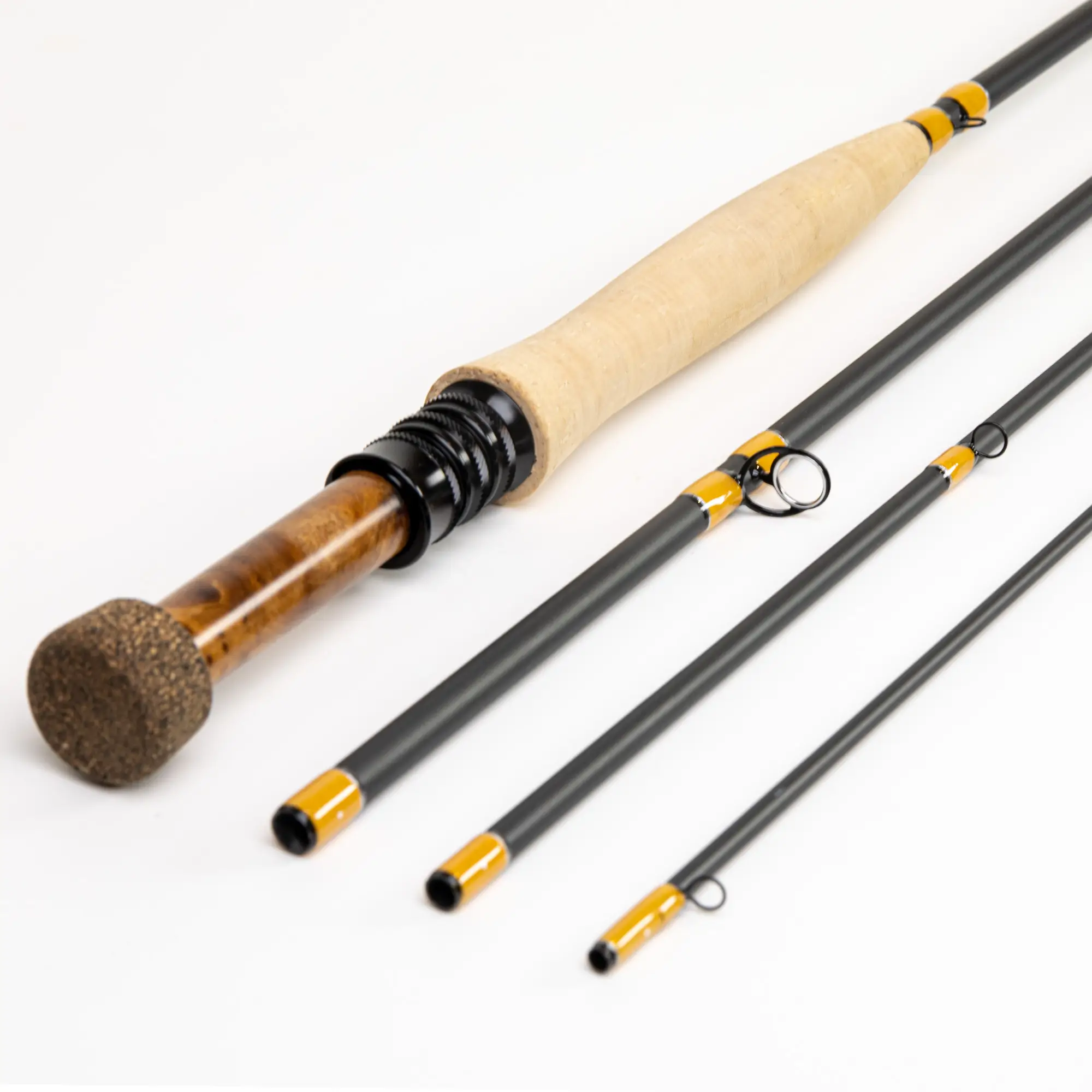 Euro nymphing fly rod and reel setup for Vaal River yellowfish